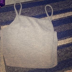 cropped tank top